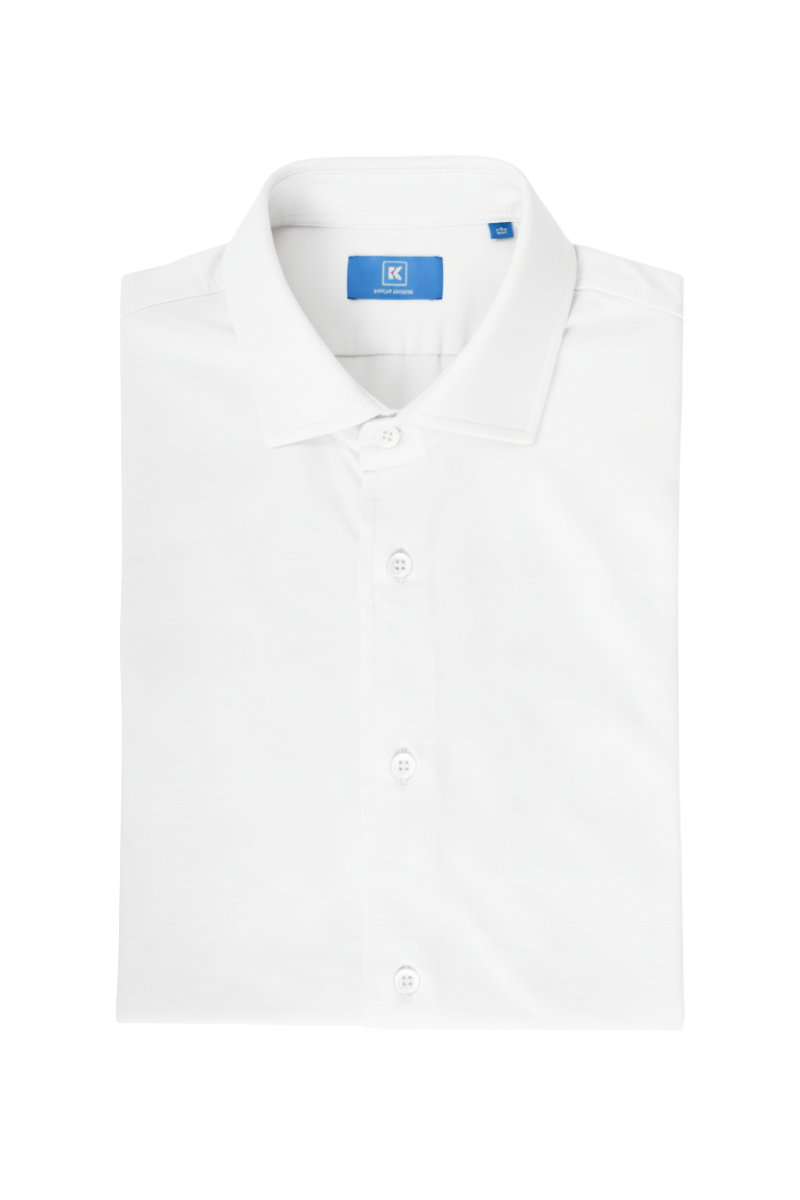 Kired CAPRI Long Sleeve Full Button Polo Shirt
