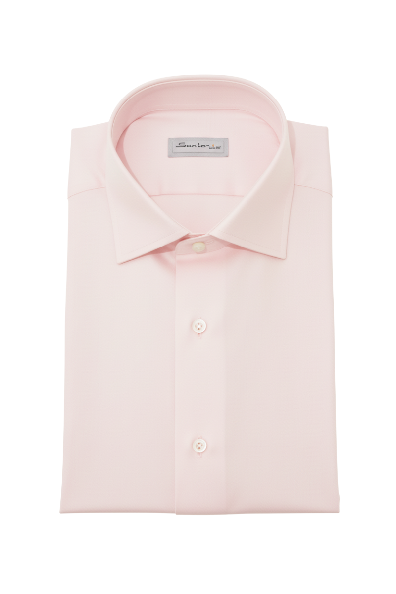 Sartorio Solid Cotton Dress Shirt