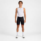Lunix Men's Orange Prisma Shorts