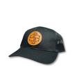 Sis Monogram Leather Patch Hat