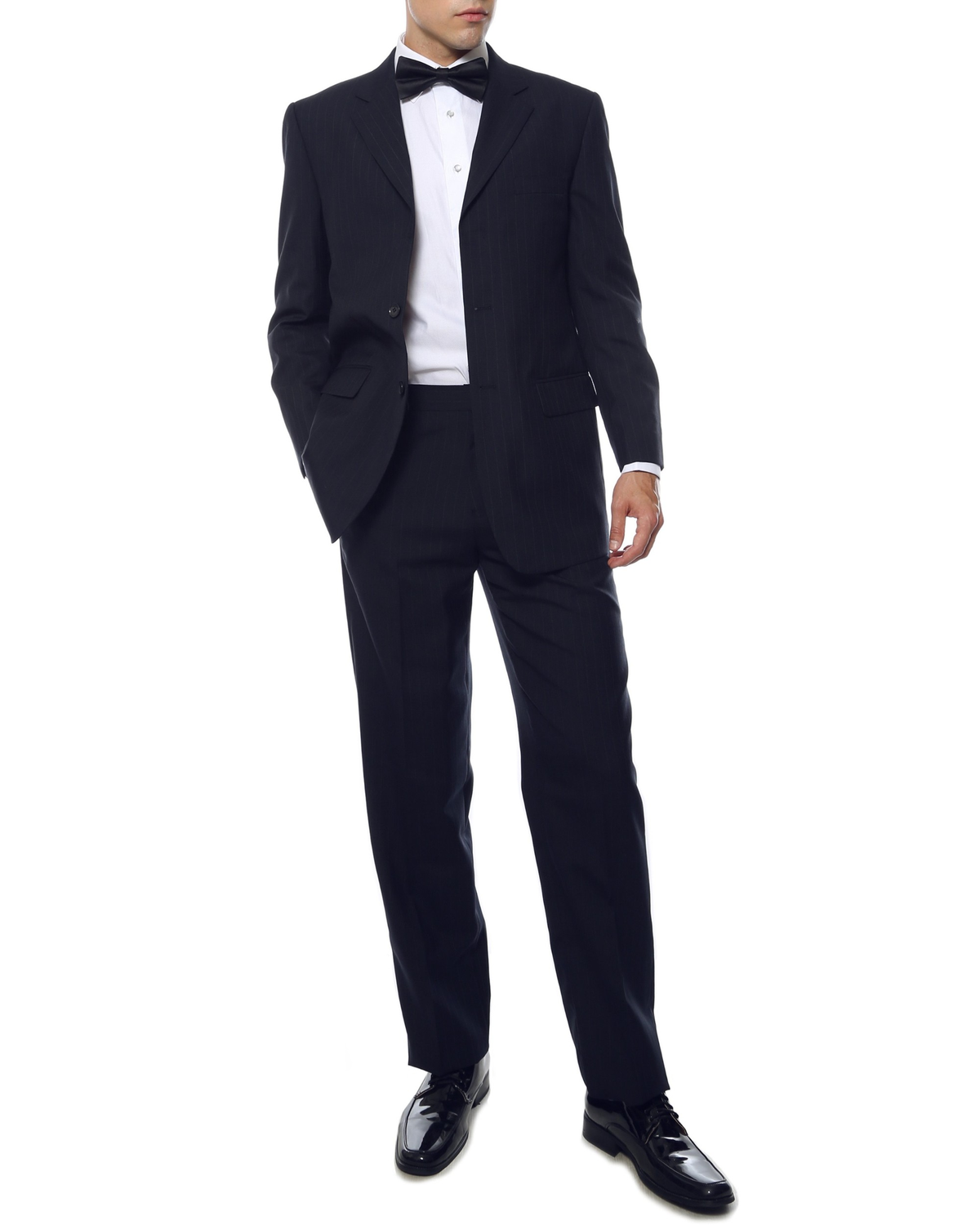 Ferrecci Aviator Men's 2-pc Poly Wool Suit