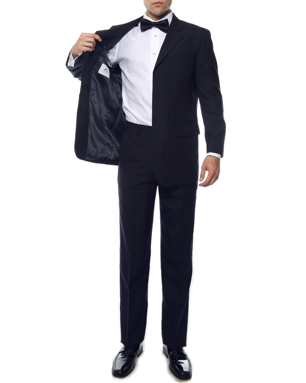 Ferrecci Aviator Men's 2-pc Poly Wool Suit