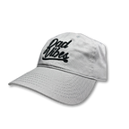 Dadvibes Script Puff (Grey Dad Hat)