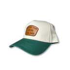 Support Your Local Girl Dad Leather Patch (A-Frame) Snapback