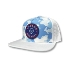 Premium Active 5-Panel Logo Hat (Blue Camo)