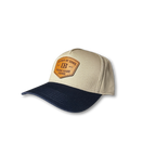 Father of Sons Leather Patch (A-Frame) Snapback