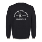 Dad Tired Crew Neck Sweatshirt