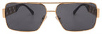 Versace Sunglasses VE2290-100287-61-13-145 Non-Polarized