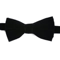 Premium Classic Velvet Bow Tie - Black