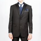 Ferrecci Mens PV300 - Navy with Black Back Adjustable Diamond Vest Set