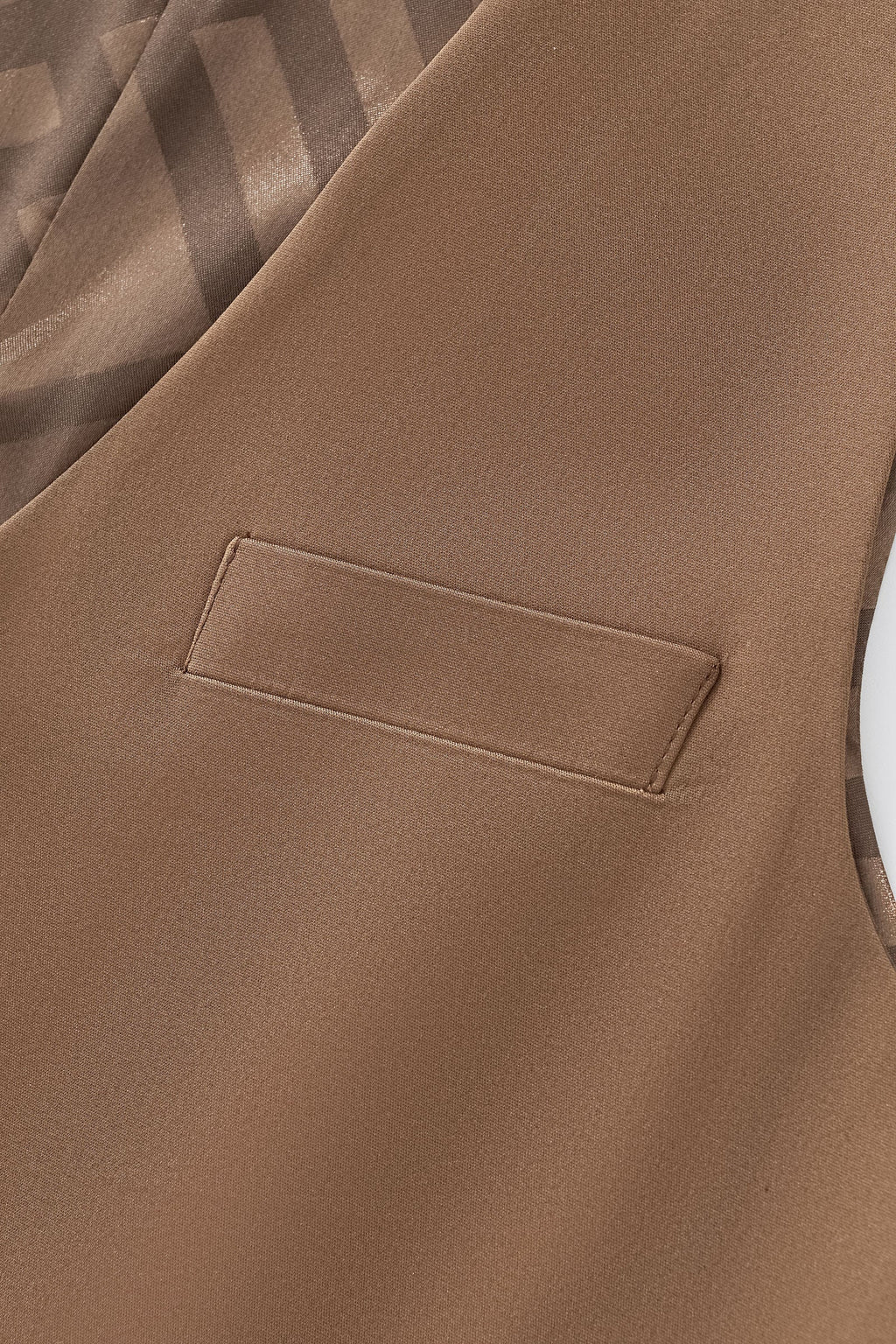 Barocco Essence Signature Men's Vest - Coffee