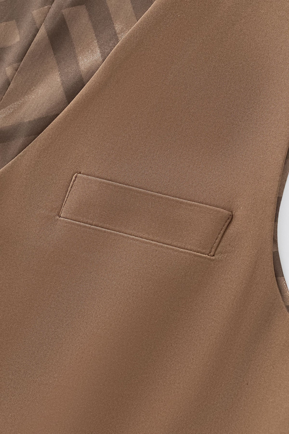 Barocco Essence Signature Men's Vest - Coffee