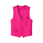 Barocco Essence Signature Men's Vest - Fuchsia