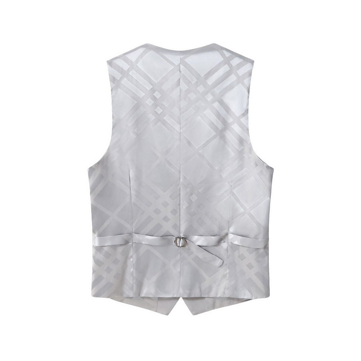 Barocco Essence Signature Men's Vest - Silver