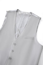 Barocco Essence Signature Men's Vest - Silver
