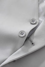 Barocco Essence Signature Men's Vest - Silver