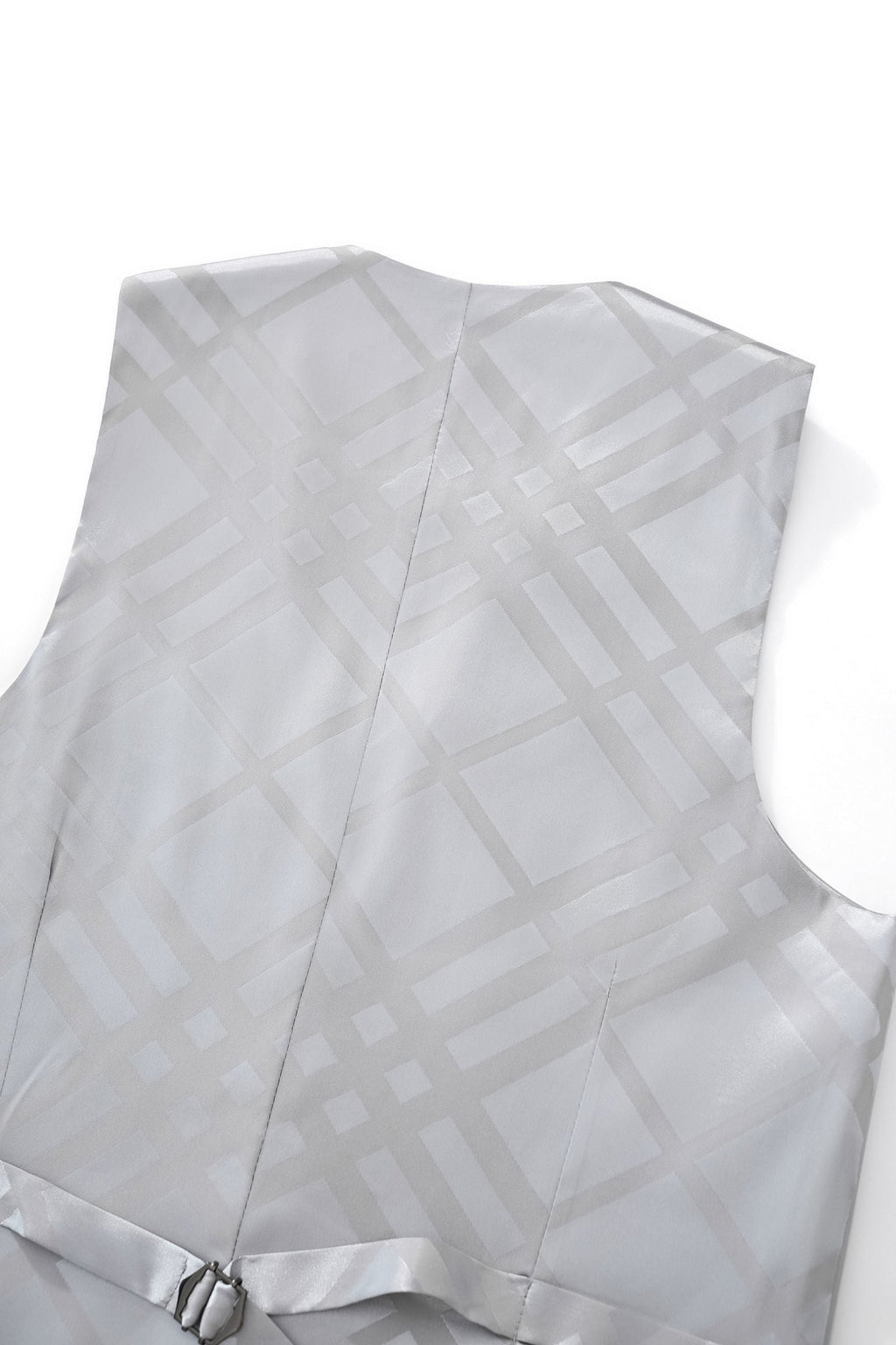 Barocco Essence Signature Men's Vest - Silver