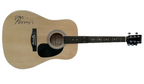 Van Morrison Signed Huntington Acoustic Guitar BAS