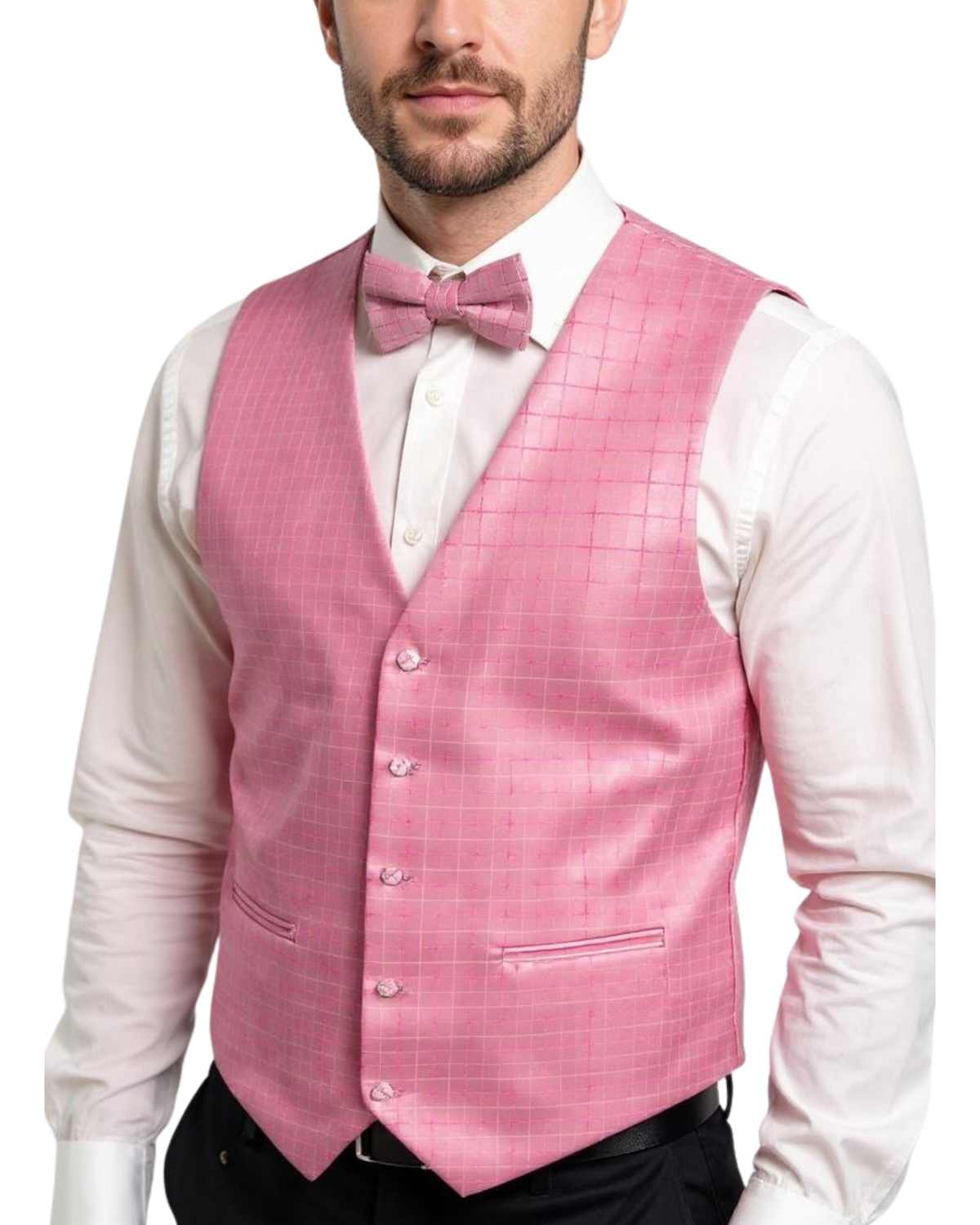 Ferrecci Mens Vest E Adjustable Vest Set
