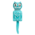 Vibrant Blue Turquoise Lady Kit-Cat