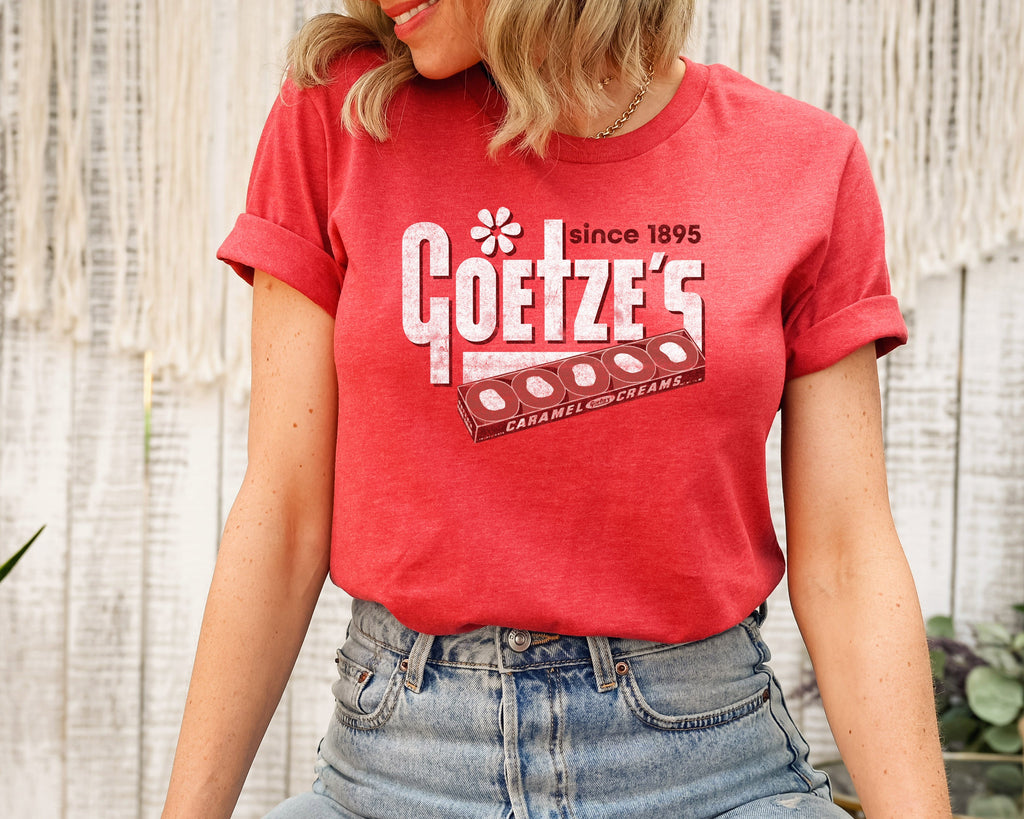 Goetze's® Caramel Creams | Vintage Advertisement Unisex Tee