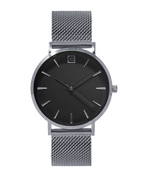 Voyager (Silver/Black) Watch