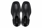 TOTO - W0662 - 3.2 Inches Taller (Black) - Chunky Sole Chelsea High Top Ankle Boot
