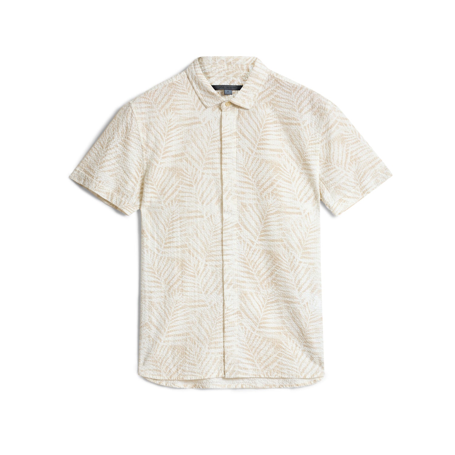 Loren // Short Sleeve Sport Shirt // Terra Brown