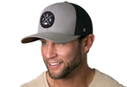 Vancouver Trucker Hat | Gray Black VAN Snapback