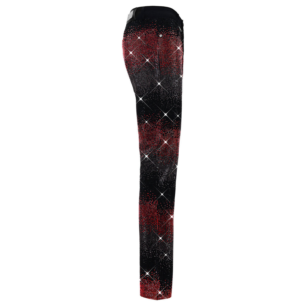 Barocco Stage Blaze Men's Pants - Black/Red
