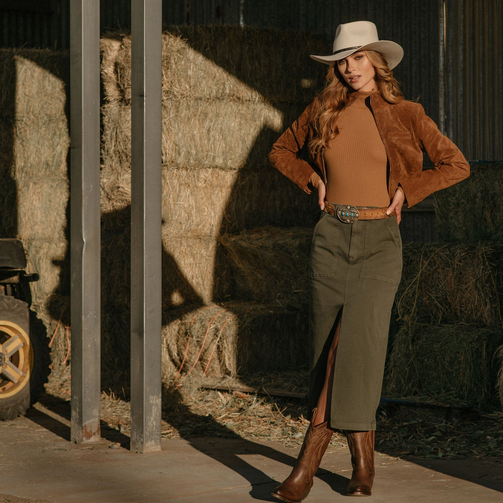 Austin - Australian Stiff Wool Cowboy by FRYE