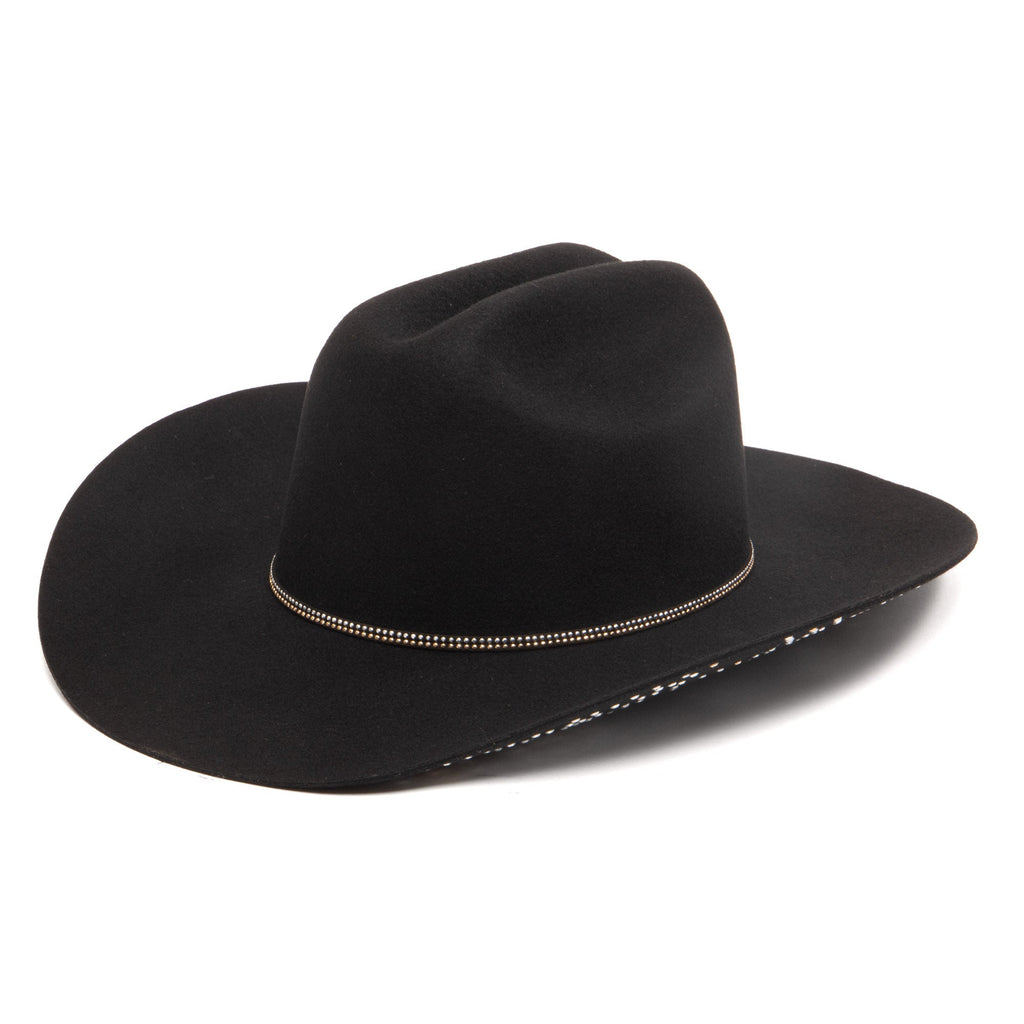 Wilson - Wool Felt Cowboy with Rhinestone Studded Underbrim