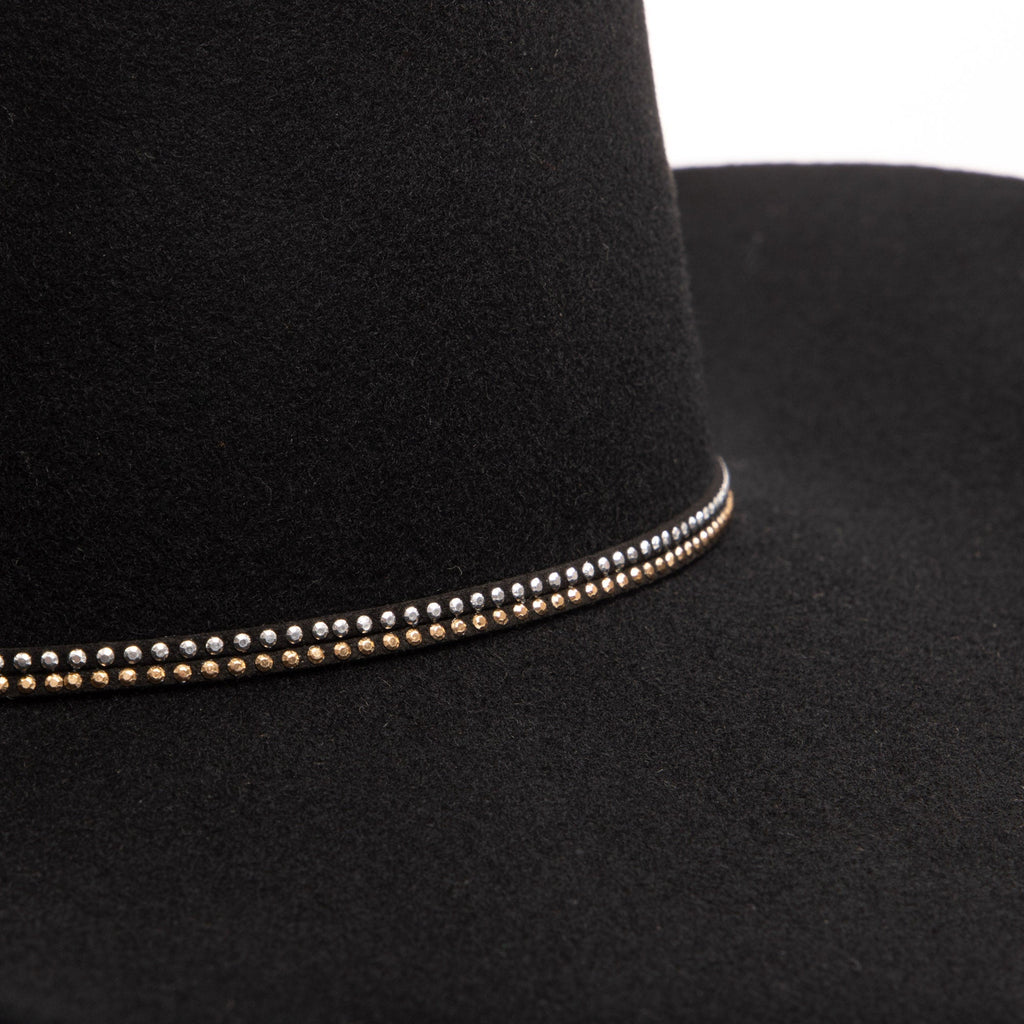 Wilson - Wool Felt Cowboy with Rhinestone Studded Underbrim