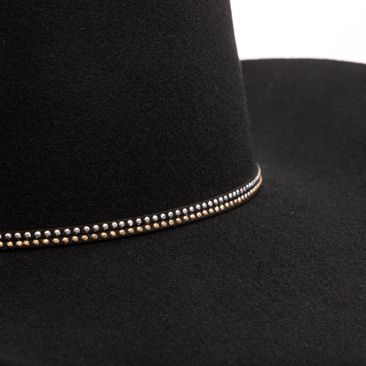 Wilson - Wool Felt Cowboy with Rhinestone Studded Underbrim