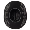 Wilson - Wool Felt Cowboy with Rhinestone Studded Underbrim