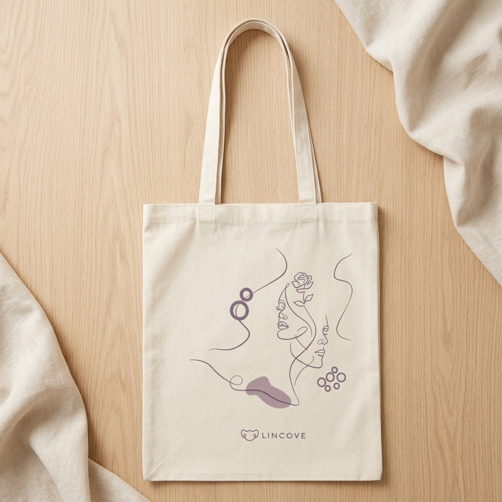 The Lincove 100% Cotton Tote Bag