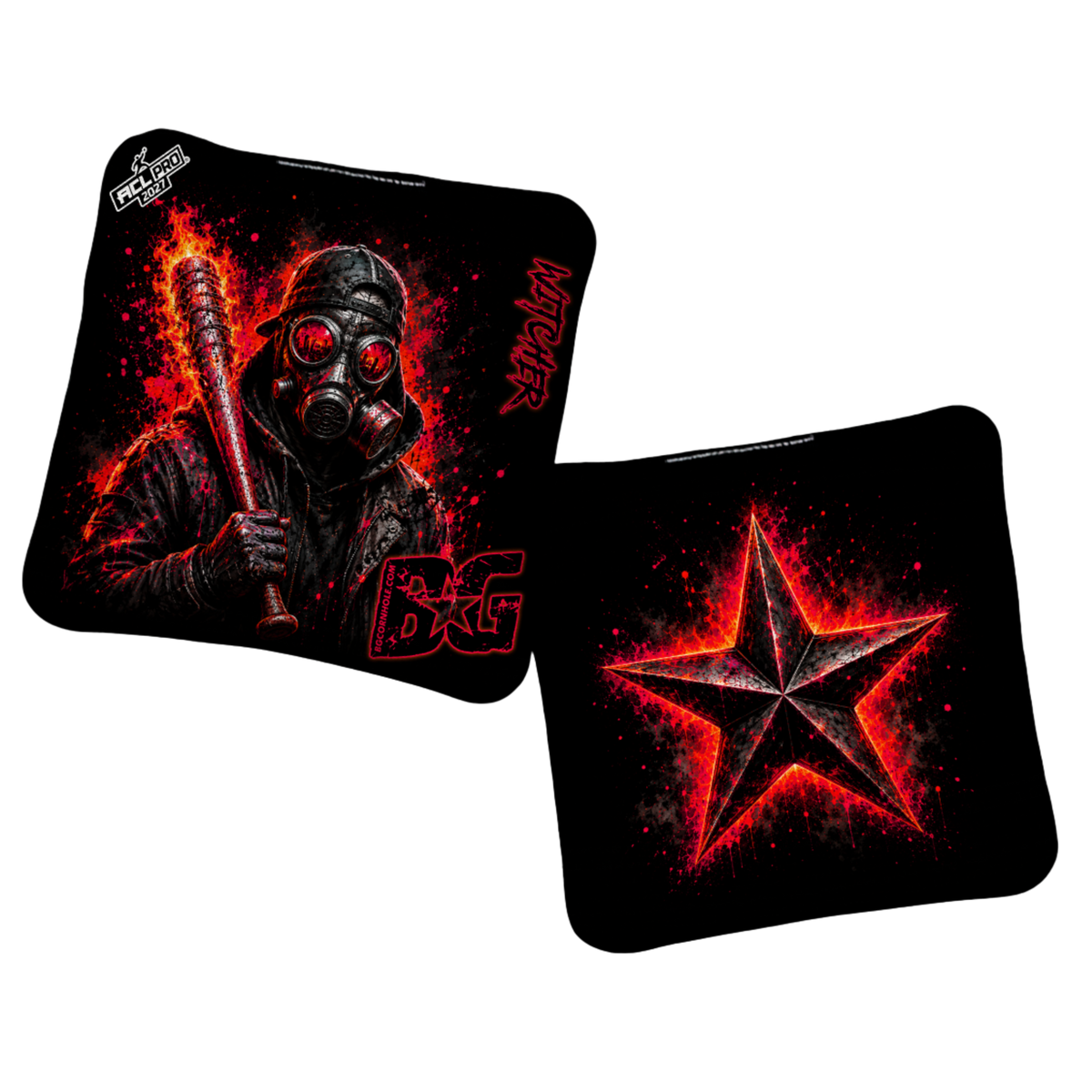 2027 ACL - BG Multiple Bag Models "IGNITION" - Pro Stamped Cornhole Bags - SET OF 4 BAGS
