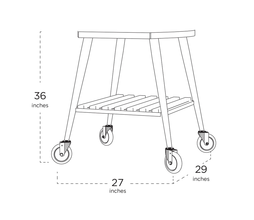 Infinity Wheeled Trolley for 50