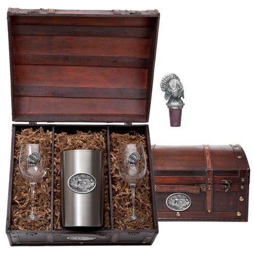 Turkeys Wine Chest Set