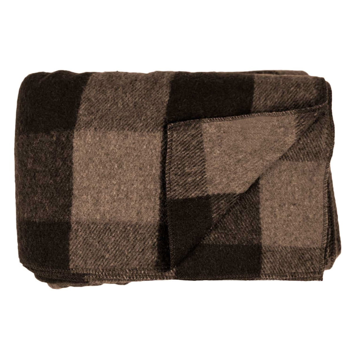 Wool Twin Sized Blanket - White Mountain Woolen