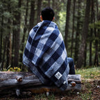 Wool Twin Sized Blanket - White Mountain Woolen