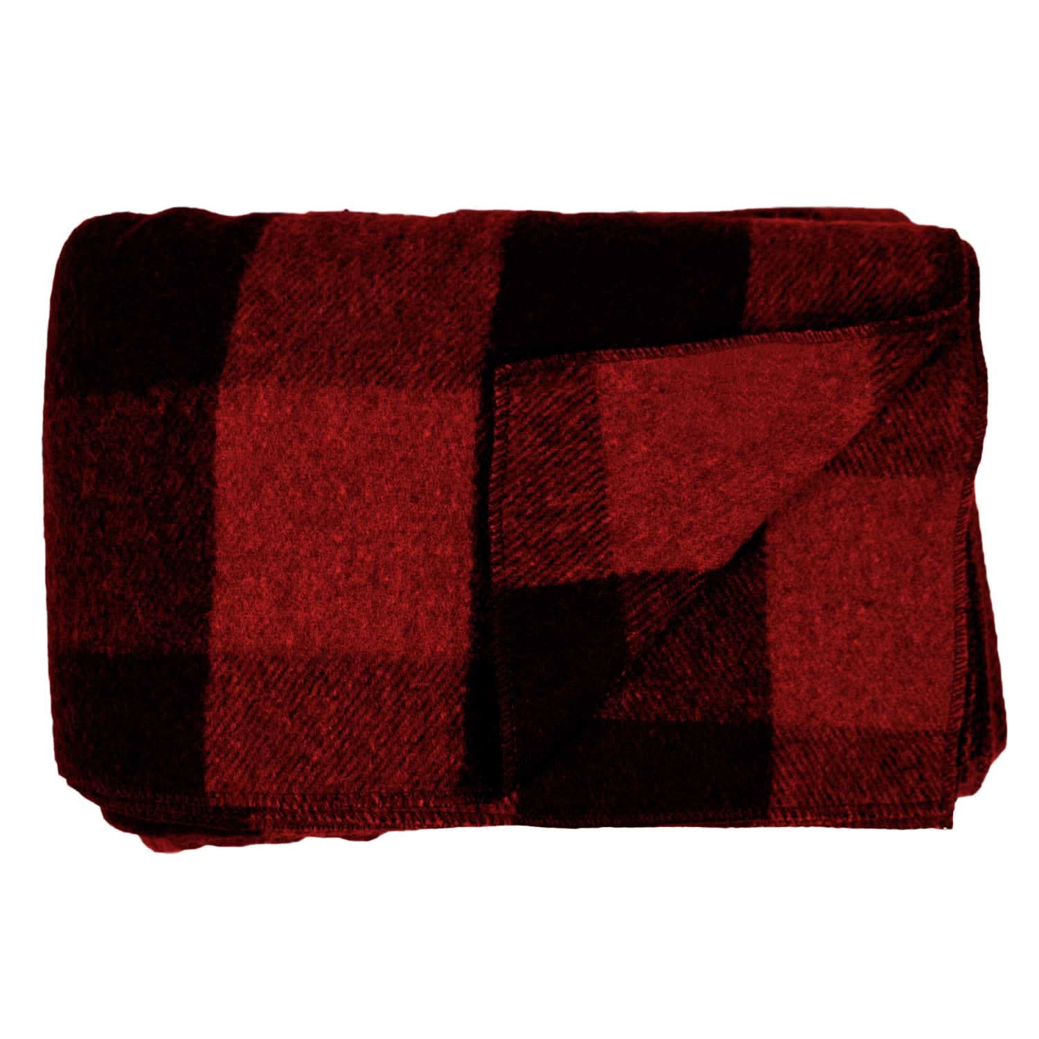 Wool Twin Sized Blanket - White Mountain Woolen