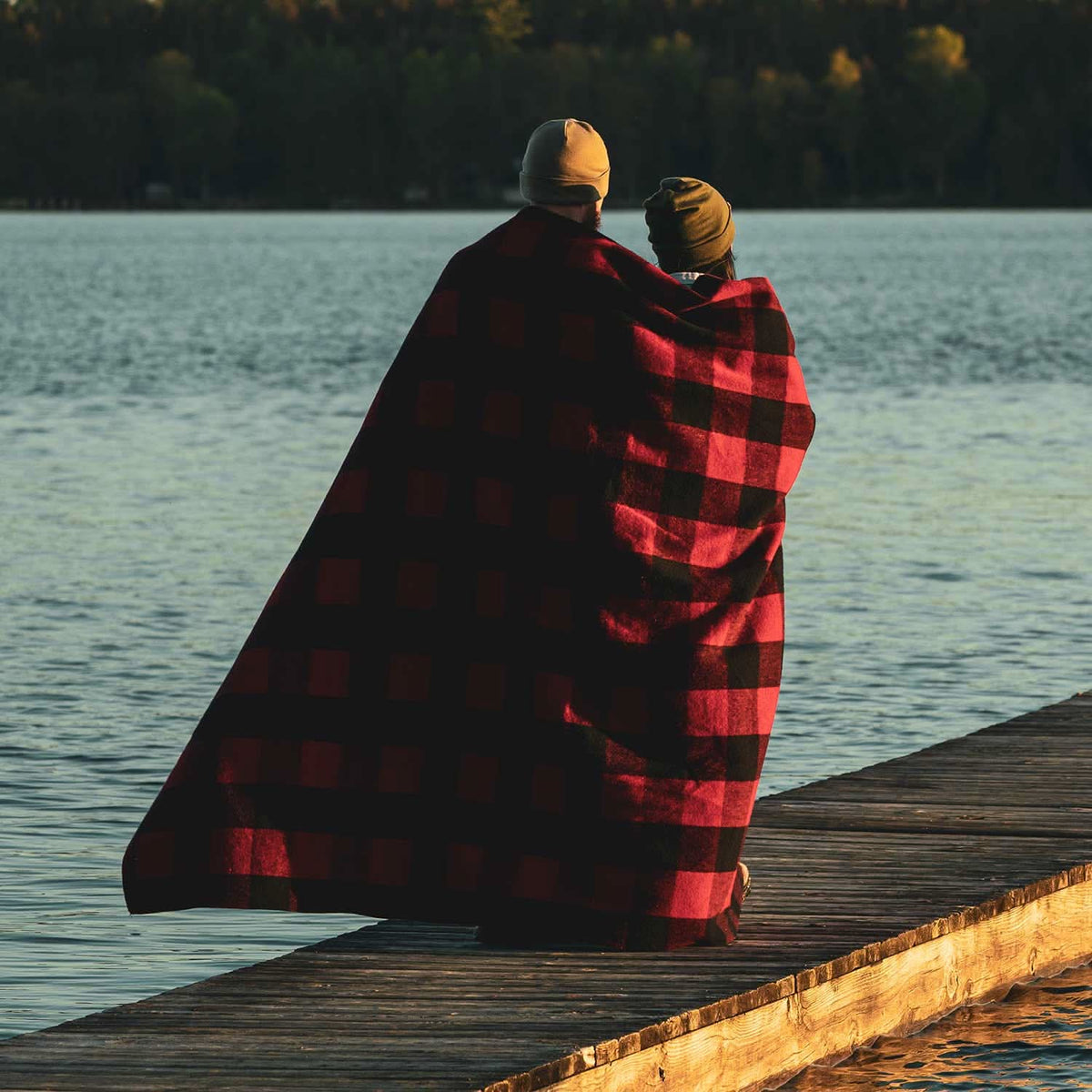 Wool Twin Sized Blanket - White Mountain Woolen