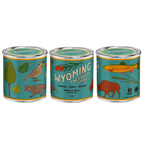 Wyoming State Candle