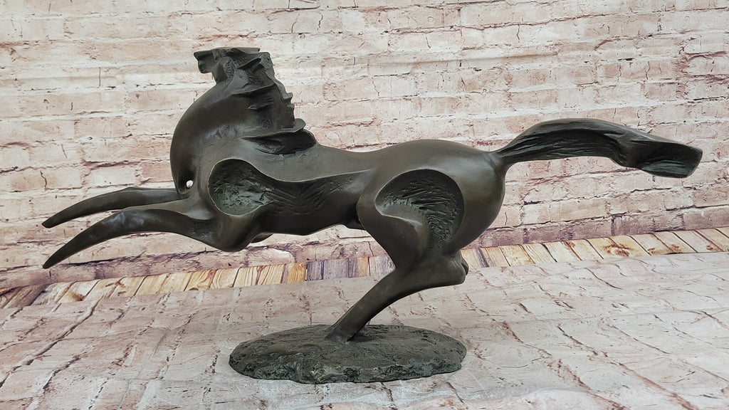 Abstract Bronze Stallion – Modern Equine Sculpture for Contemporary Décor