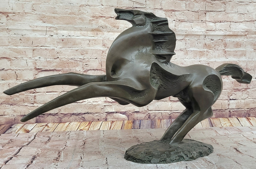 Abstract Bronze Stallion – Modern Equine Sculpture for Contemporary Décor