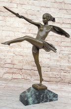 Signed Pierre Le Faguays Amazon Female Warrior Bronze Sculpture Hot Cast Figure