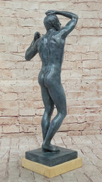 Adam Statue by Auguste Rodin Bronze Replica Classical Sculpture Art