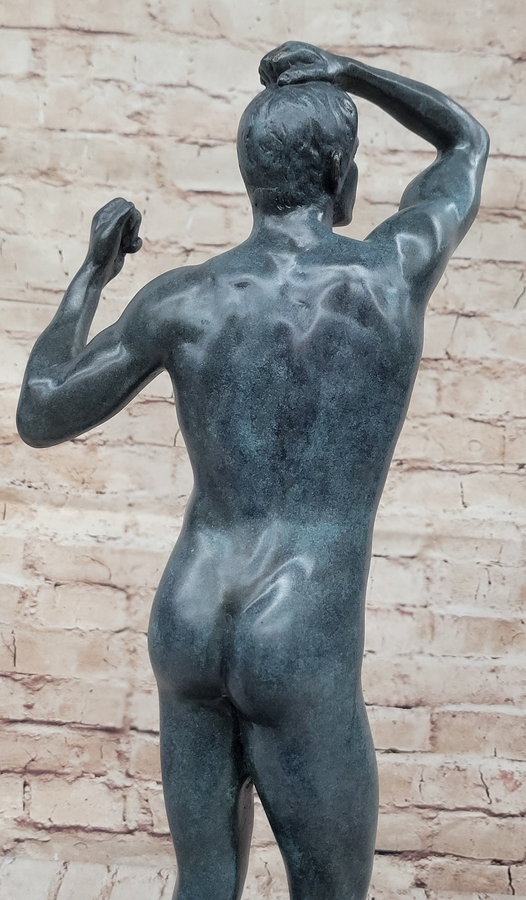 Adam Statue by Auguste Rodin Bronze Replica Classical Sculpture Art