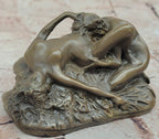 Lambeaux Lesbian Lovers Bronze Sculpture Statue Erotic Art Figurine